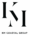 KM Coastal vertical logo, black