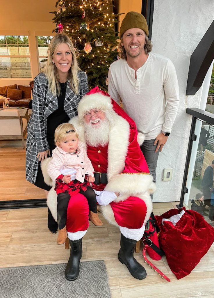 San Diego Real Estate Agent with Santa