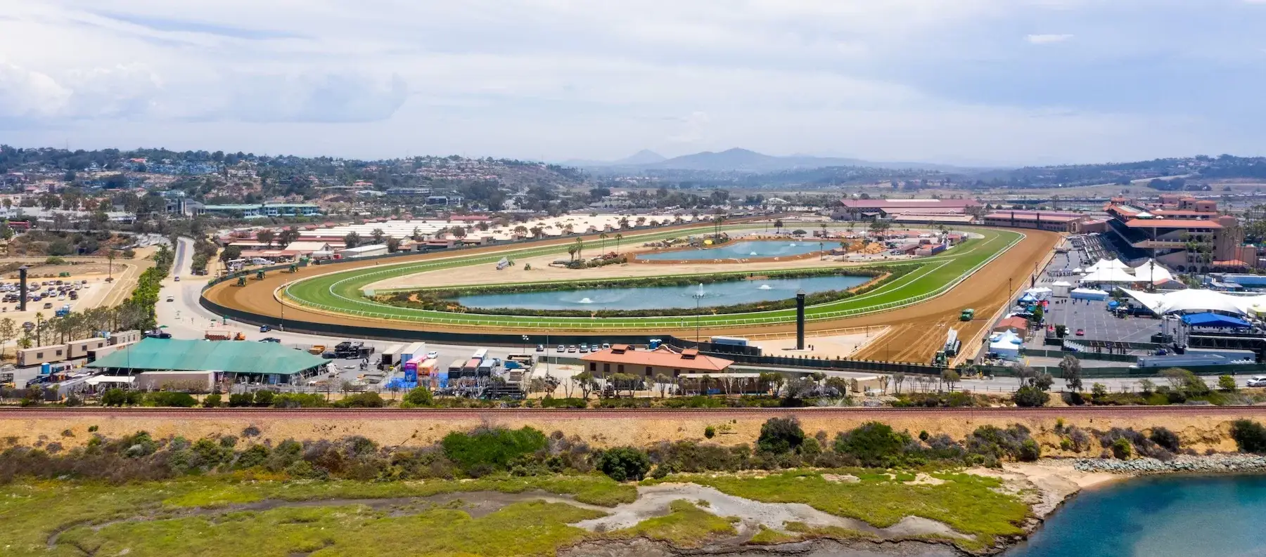 Del Mar Race Track looking east, Kelli Miller, Realtor