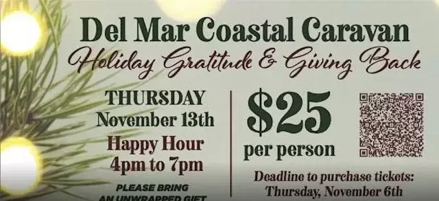 Kelli-Miller-Encinitas-Realtor-Del-Mar-Caravan-Coastal-Holiday-Gratitude-Giving-Back-Happy-Hour-Luxury-Real-Estate